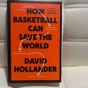 Orange 'How Basketball Can Save the World' Book